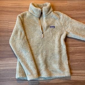 Patagonia Tan Fluffy Sweater - Size Medium
